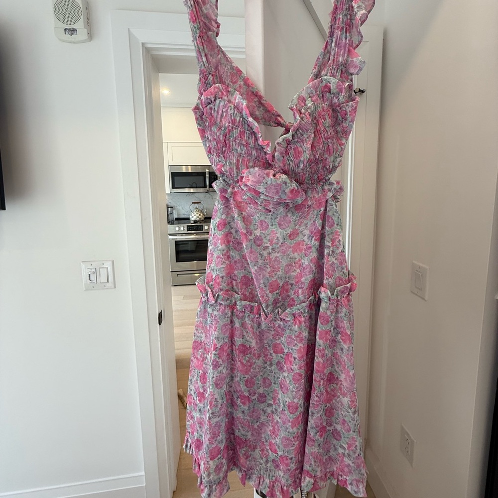 For Love and Lemons Floral dress!